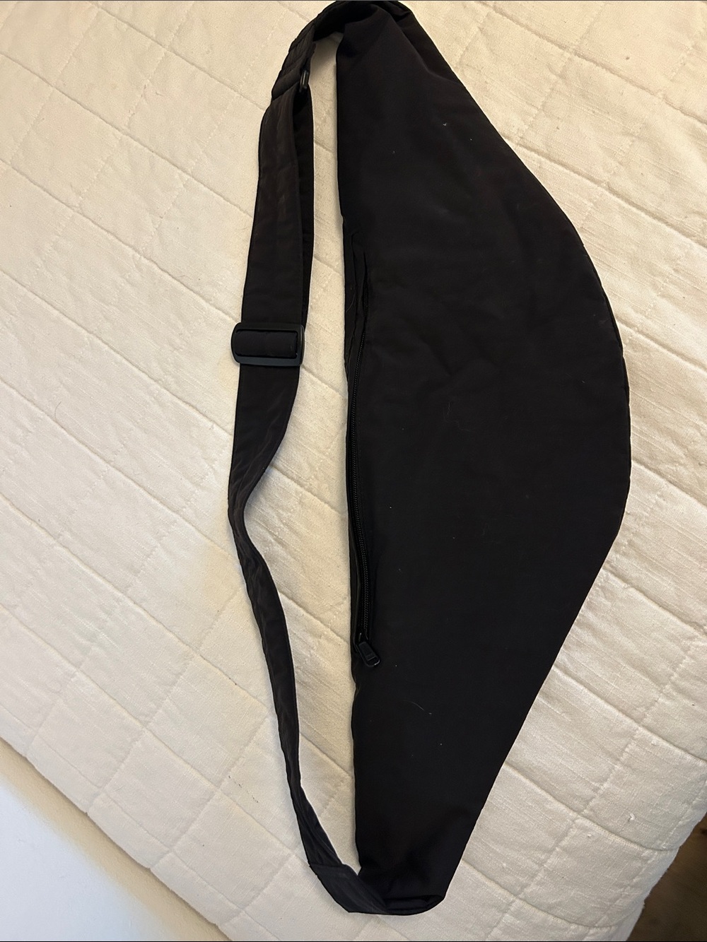 Uniqlo Banana Sling Bag • Black Nylon